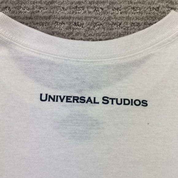 The Simpsons Shirt Men 2XL White Duff Beer Homer Graphic Print Universal Studios - Picture 5 of 8